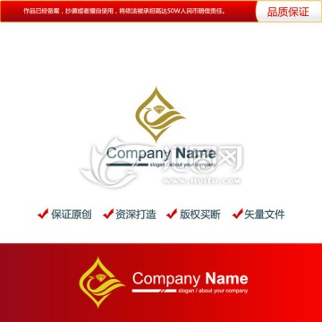 原创设计字母J标志LOGO