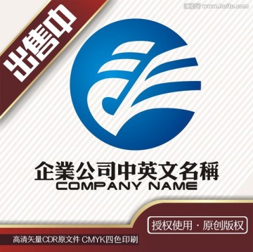 D字旗舰科技logo标志