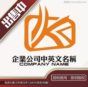 K字母传媒娱乐logo标志