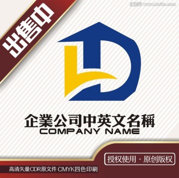 LD公寓房置业logo标志