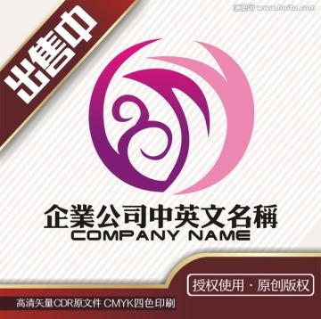 ZY美容花生活logo標(biāo)志