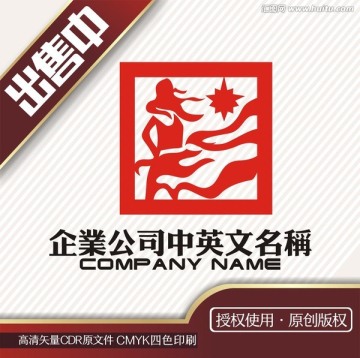 千百度女子生活印象logo标志