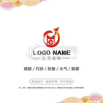 华表鸡logo