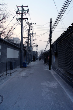 胡同 北京民居 老街 四合院