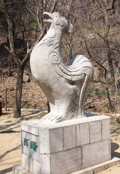 十二生肖雕刻 鸡