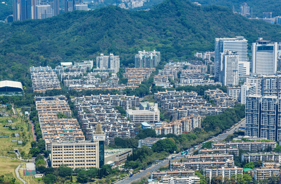 黄木岗华富村 正版商业图片