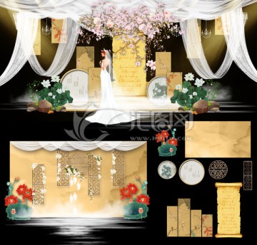 中國(guó)風(fēng)主題婚禮