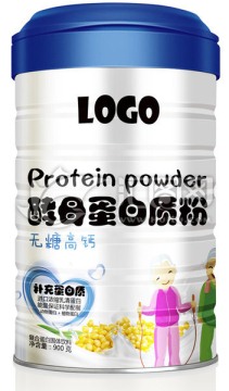 酵母蛋白質(zhì)粉無(wú)糖高鈣平面圖