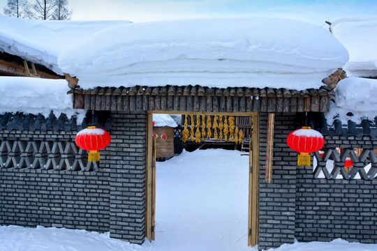 中国雪乡梦幻童话