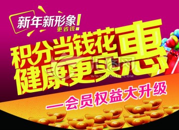 新吊旗會員積分