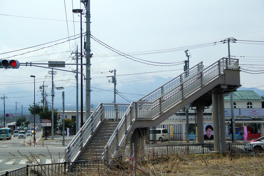 日本风情 过街天桥