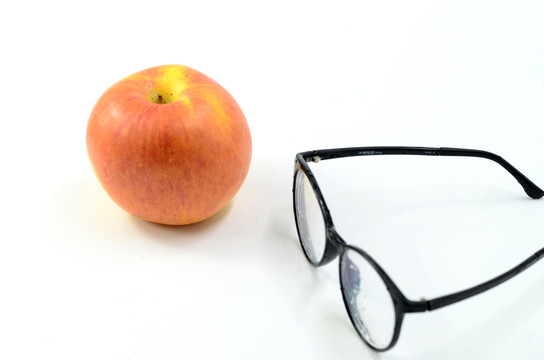 苹果和眼镜