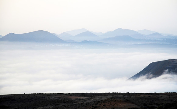 兰萨罗特岛山海