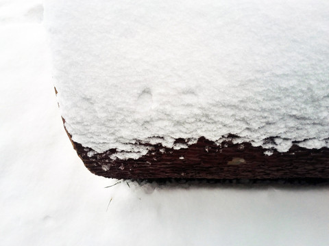 雪景静物