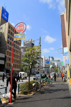 日本东京街景