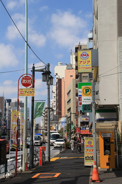 日本东京街景