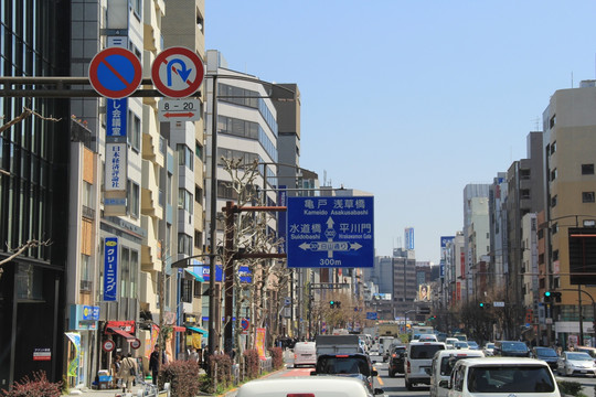 日本东京街景