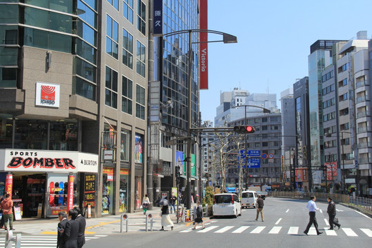 日本东京街景