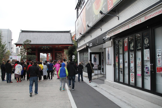 日本东京街景