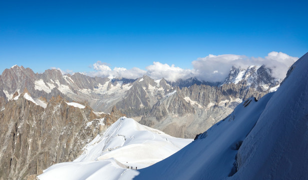 阿尔卑斯山 阿尔卑斯雪山 欧洲