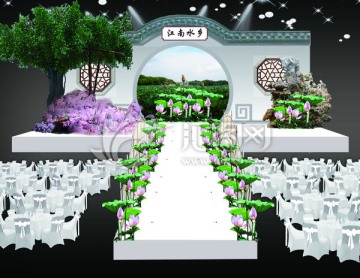 中式园林婚礼
