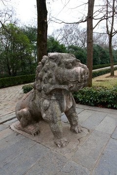 雕塑 南京 古迹 皇宫遗址