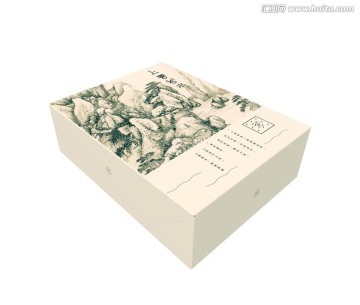 茶葉包裝 平面圖