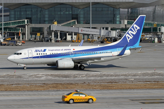 日本全日空 波音747 沈阳