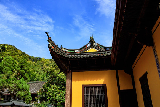 庙宇 中式建筑 佛教 宗教 建