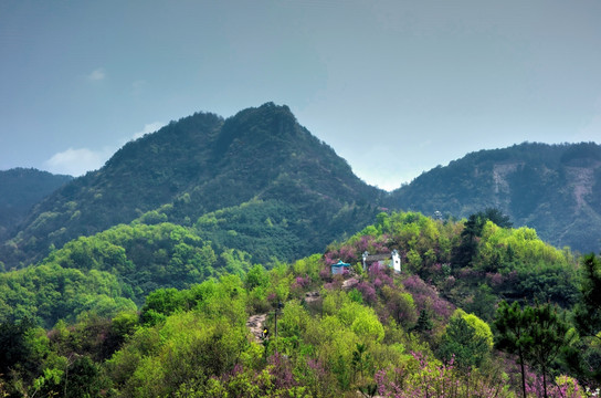 浙江兰溪转轮岩景区 山峰