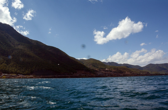 自然风景 泸沽湖 湖光山色