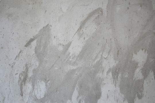 涂抹的水泥墙