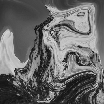 水墨抽象畫