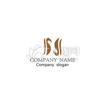 字母Hlogo設計