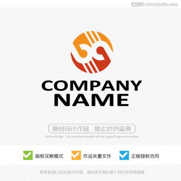 bq字母 LOGO設(shè)計(jì)