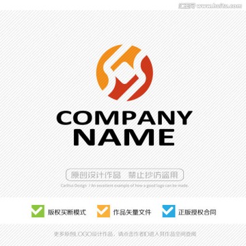hy字母 LOGO設(shè)計(jì)
