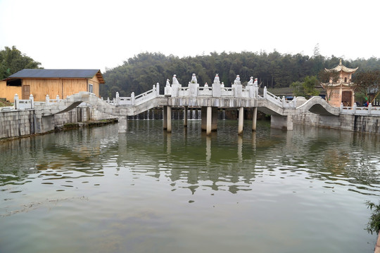 蜀南竹海 石拱桥