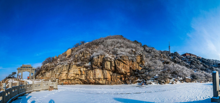 泰山宽屏风光