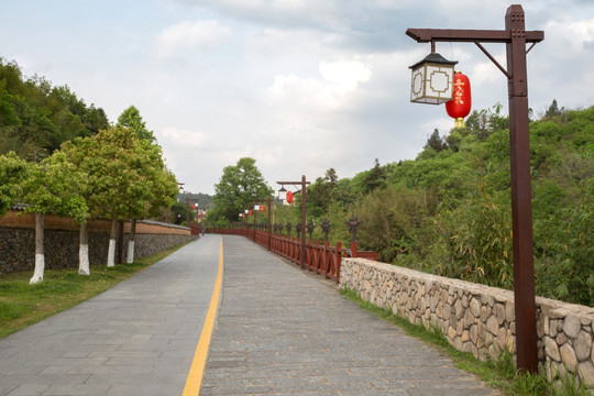 福建土楼客家民俗文化村星光大道