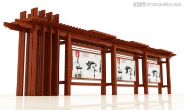 宣傳欄模型設(shè)計