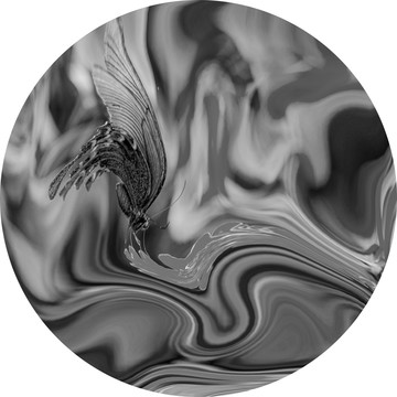 意境抽象水墨裝飾畫 抽象畫