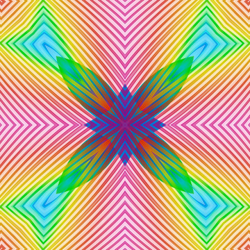 花型拼花抽象背景圖案 無分層