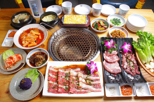 韩国烤肉套餐