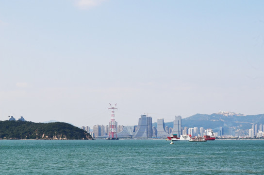 厦门海上风景