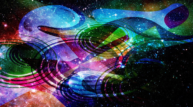 幾何油畫