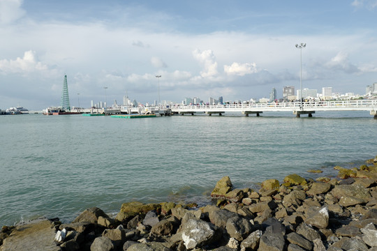 芭提雅 海边 港口 泰国 风景