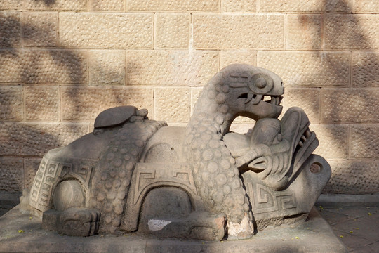 中国上古神兽 玄武雕塑