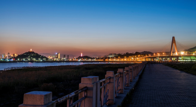 温州瓯北大桥夜景