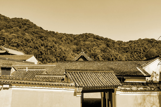 天童风景区 天童禅寺 五大名刹