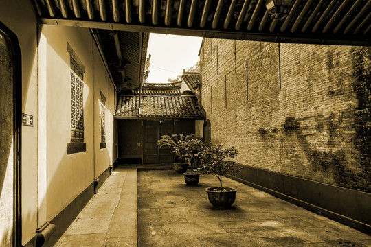 天童老照片 佛教 寺庙 寺院